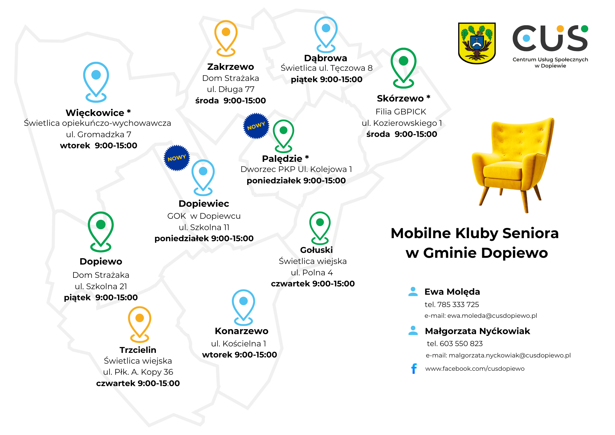 mobilne kluby seniora