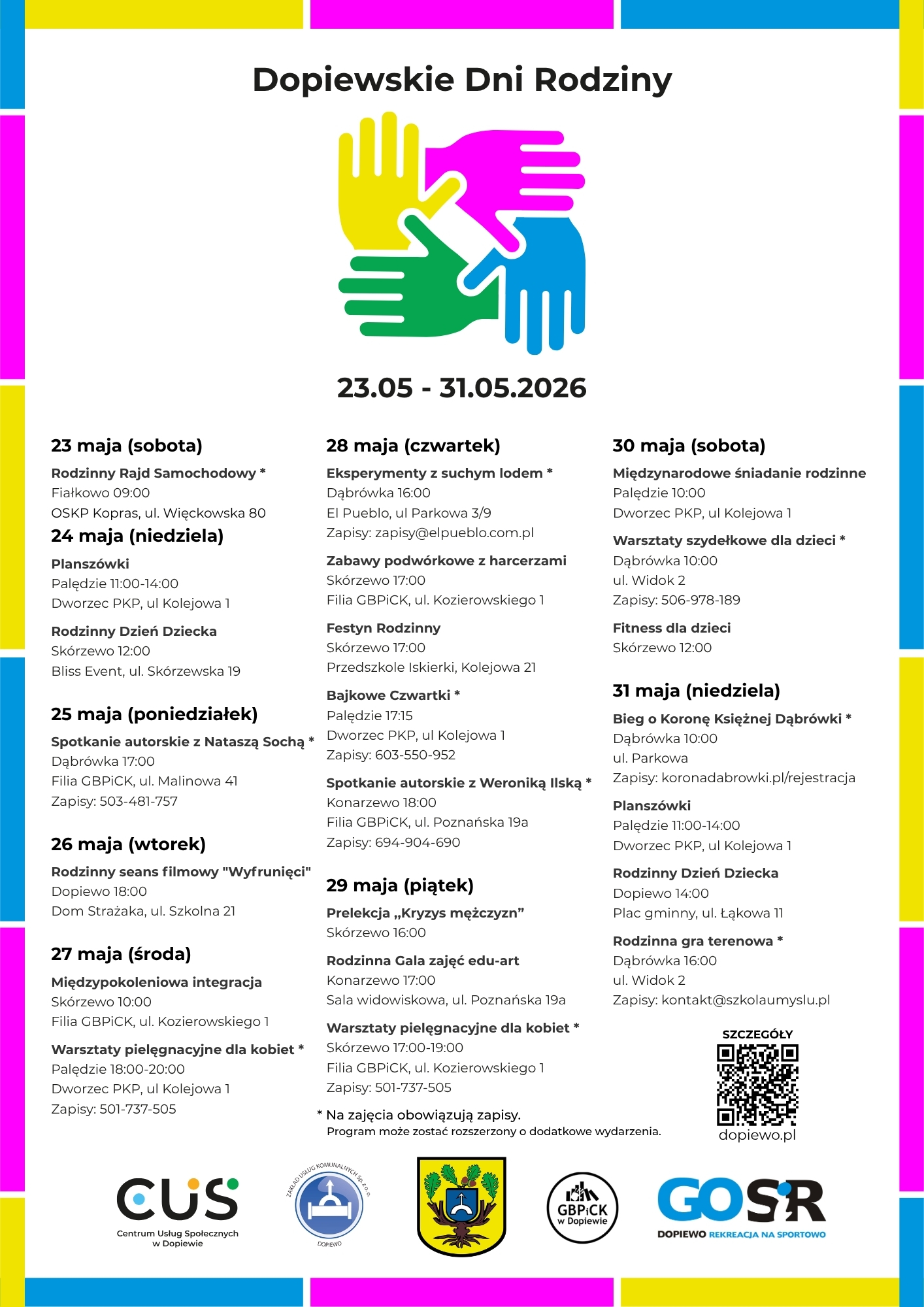 Dni rodziny harmonogramy (4)